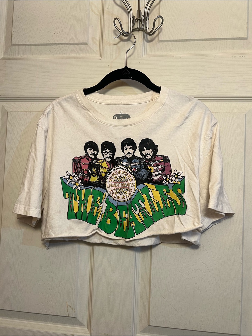 The Beatles Cream Cropped tee shirt